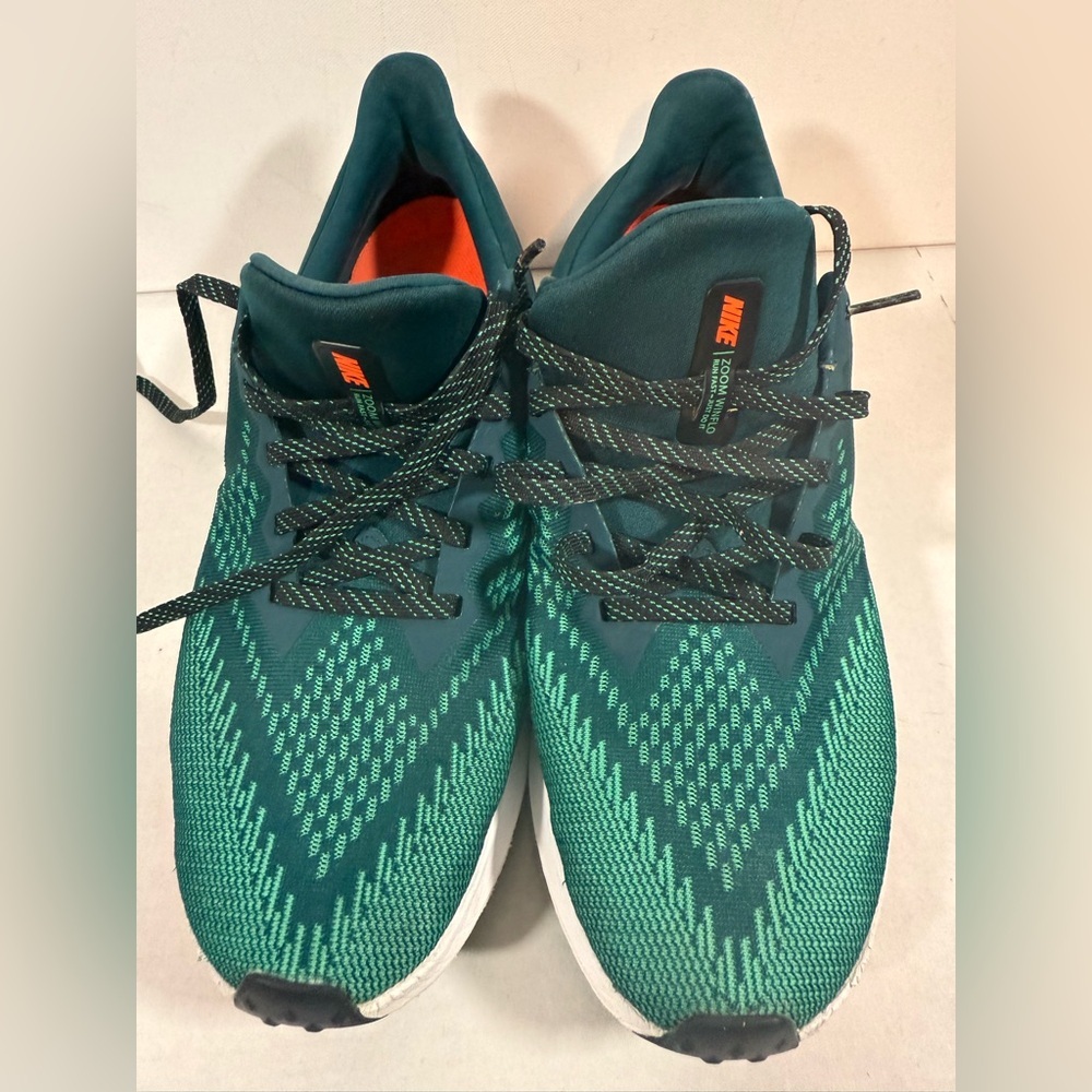 Nike Zoom Winflo 6 Midnight Turquoise Green Men's Shoe Size 12 AQ7497-300 - Picture 9 of 10